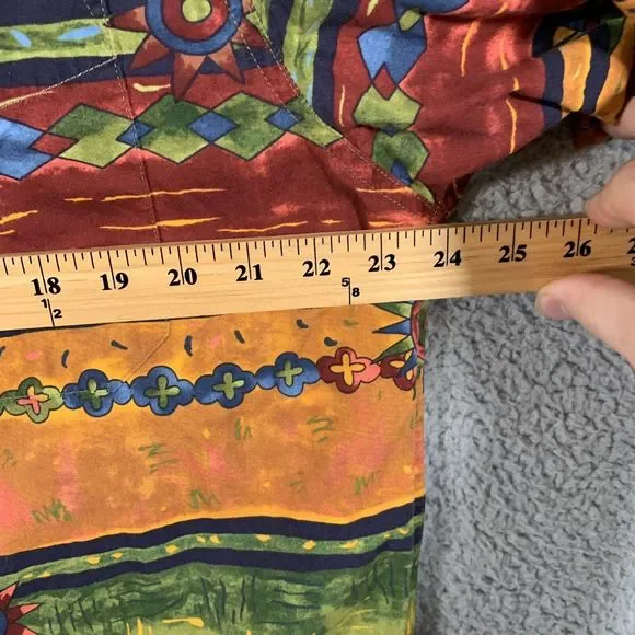 The Territory Ahead Shirt Mens Size L Tall Hawaiian Button Tropical Multicolor‎ - Picture 4 of 6